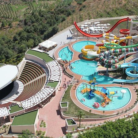 Gold City 1+1 Villa In Free Aquapark Alanya Exterior foto