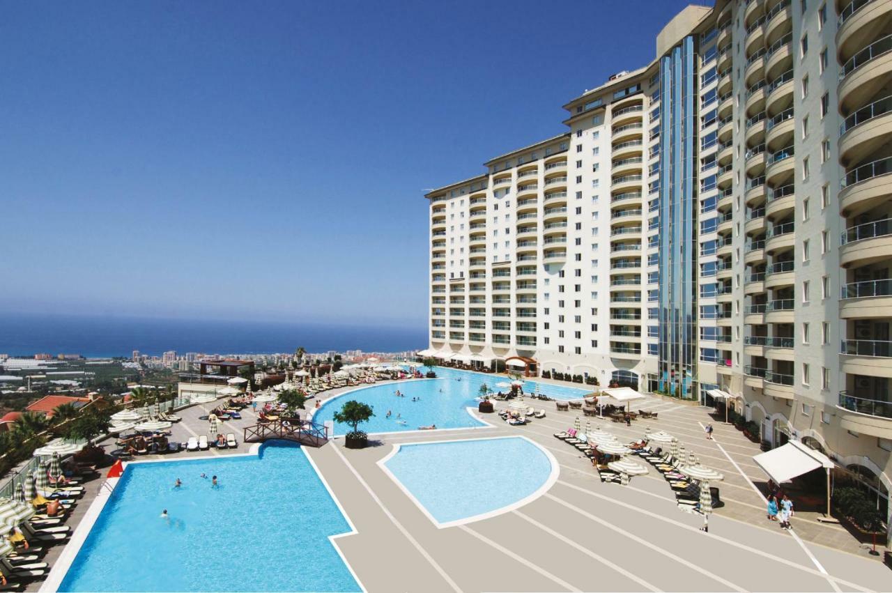 Gold City 1+1 Villa In Free Aquapark Alanya Exterior foto