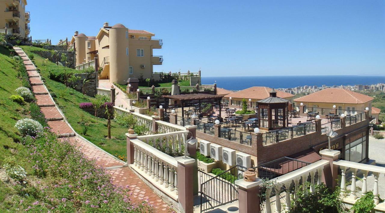 Gold City 1+1 Villa In Free Aquapark Alanya Exterior foto