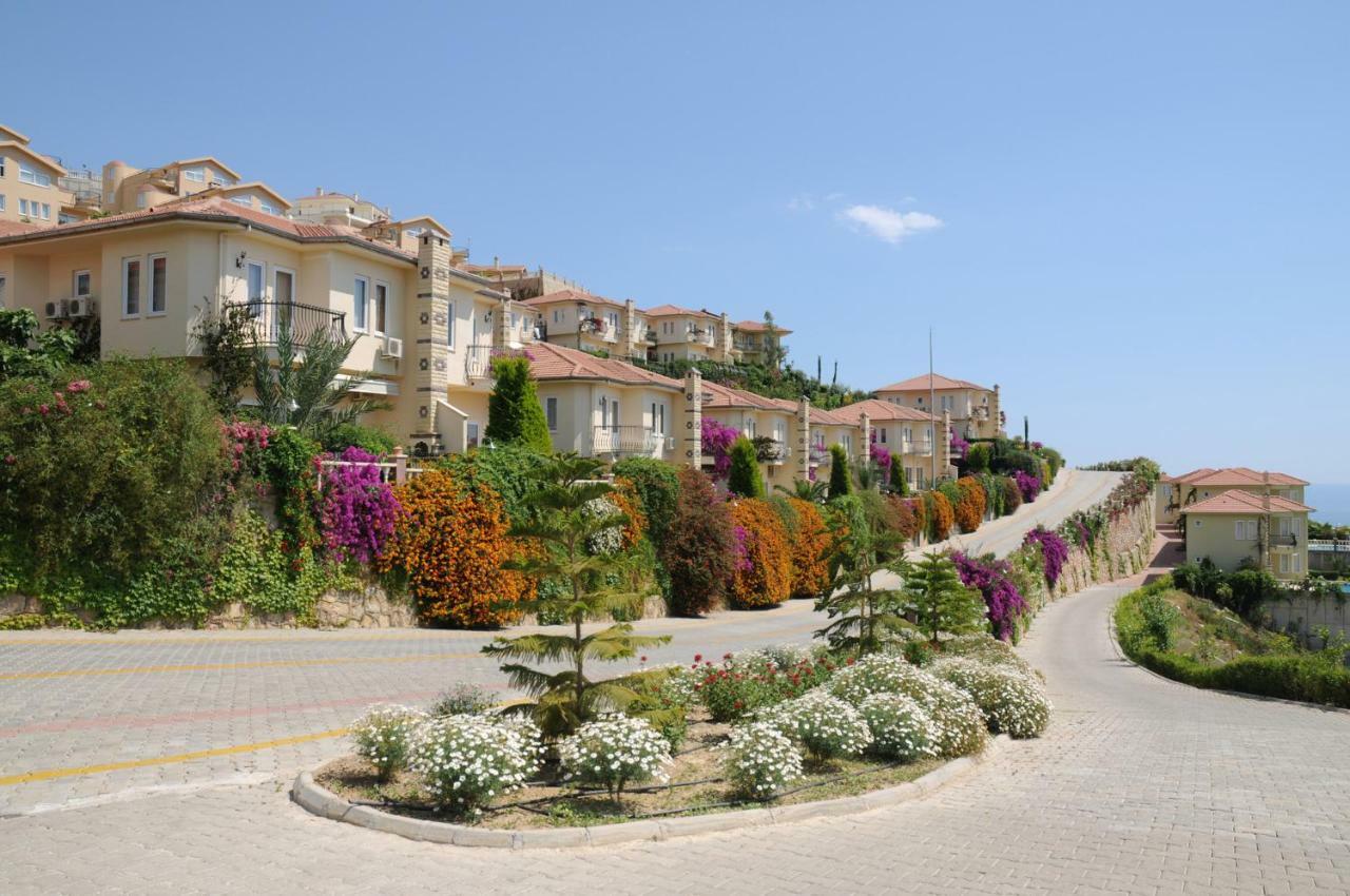 Gold City 1+1 Villa In Free Aquapark Alanya Exterior foto