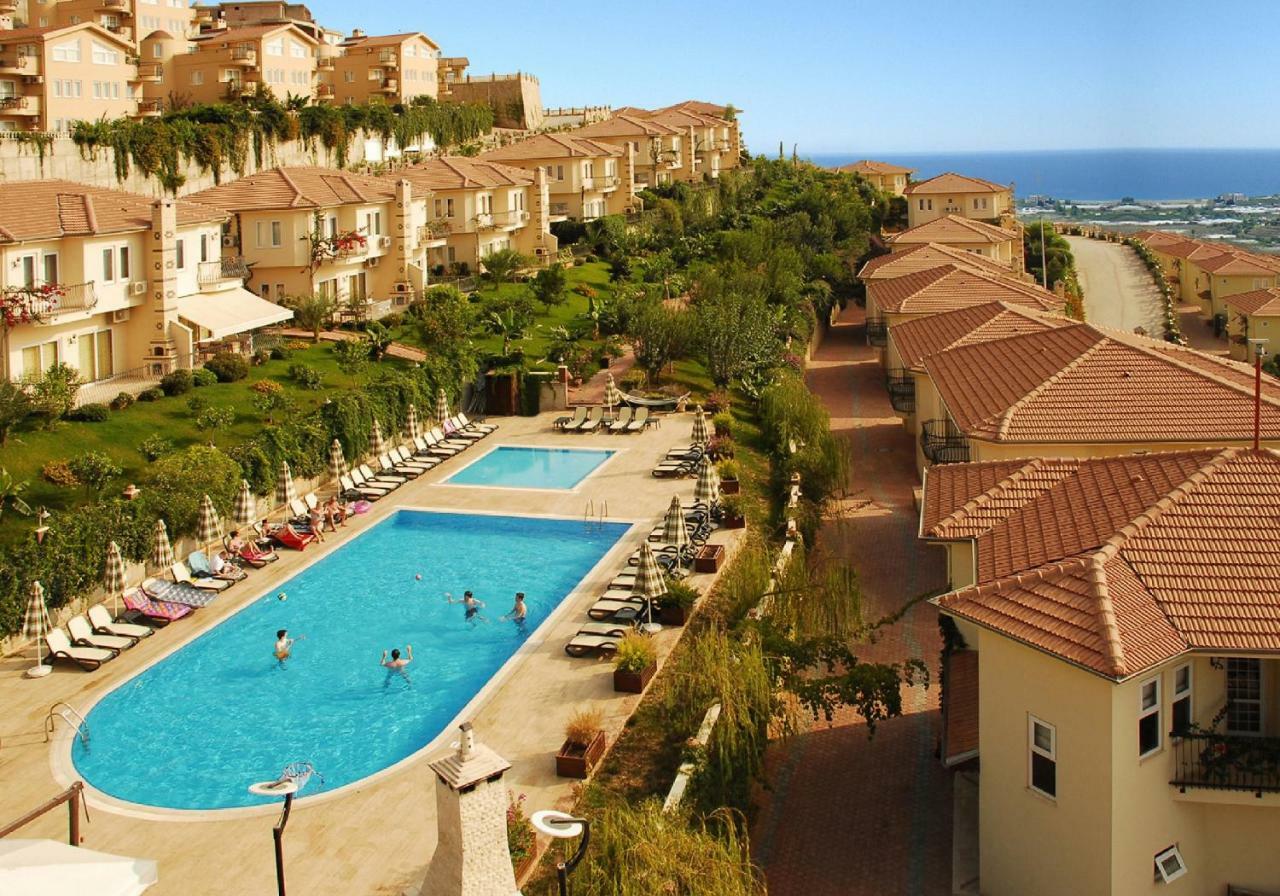 Gold City 1+1 Villa In Free Aquapark Alanya Exterior foto