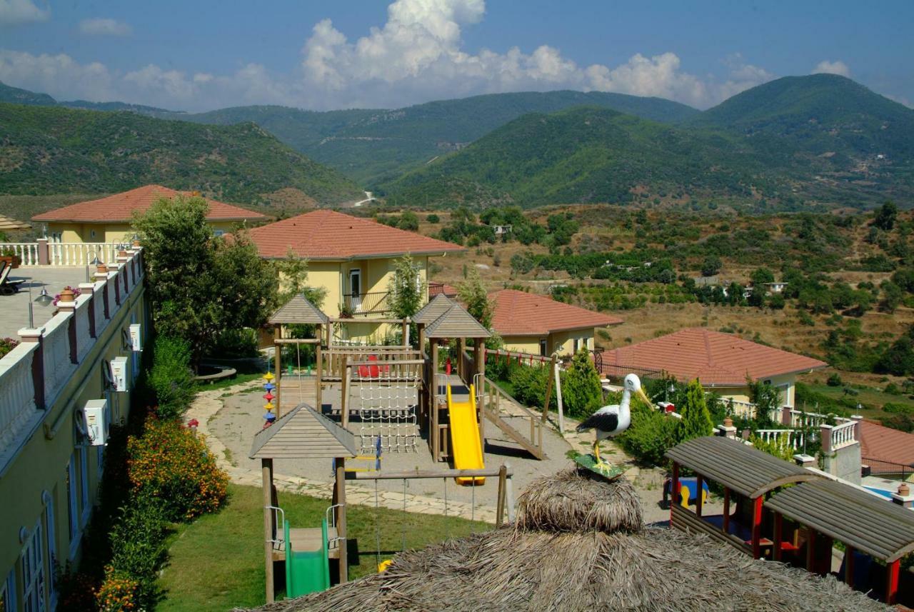 Gold City 1+1 Villa In Free Aquapark Alanya Exterior foto